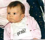 Suzanna at ten
weeks